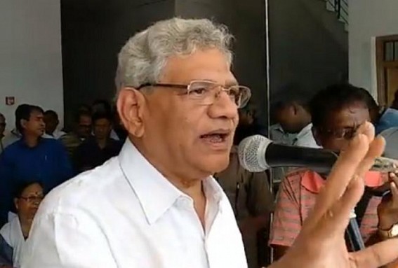 BJP seeks votes in Lord Ram's name, needs to be stopped: Yechury BJP seeks votes in Lord Ram's name, needs to be stopped: Yechury